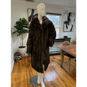 Full length Elegant Faux Fur Coat~ final markdown price is firm.